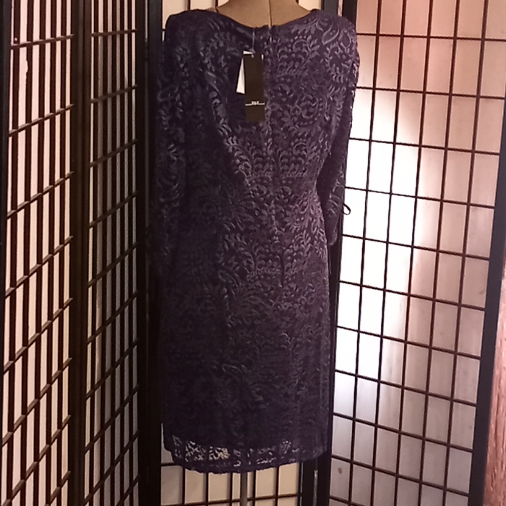 New Beautiful R &K DRESS SIZE 16 - Picture 5 of 8